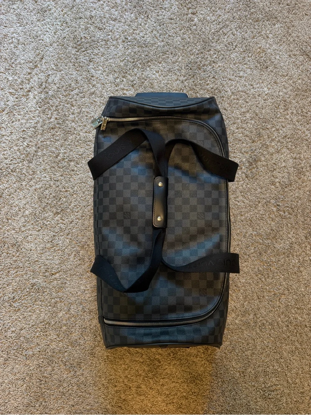 Louis Vuitton Neo Eole 65 Roller Duffel Bag with handle